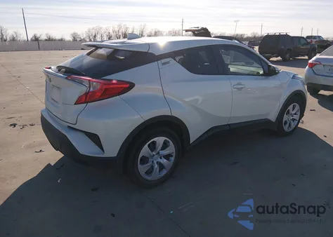 2021 Toyota C-Hr Le from USA, damaged, VIN NMTKHMBX5MR134586